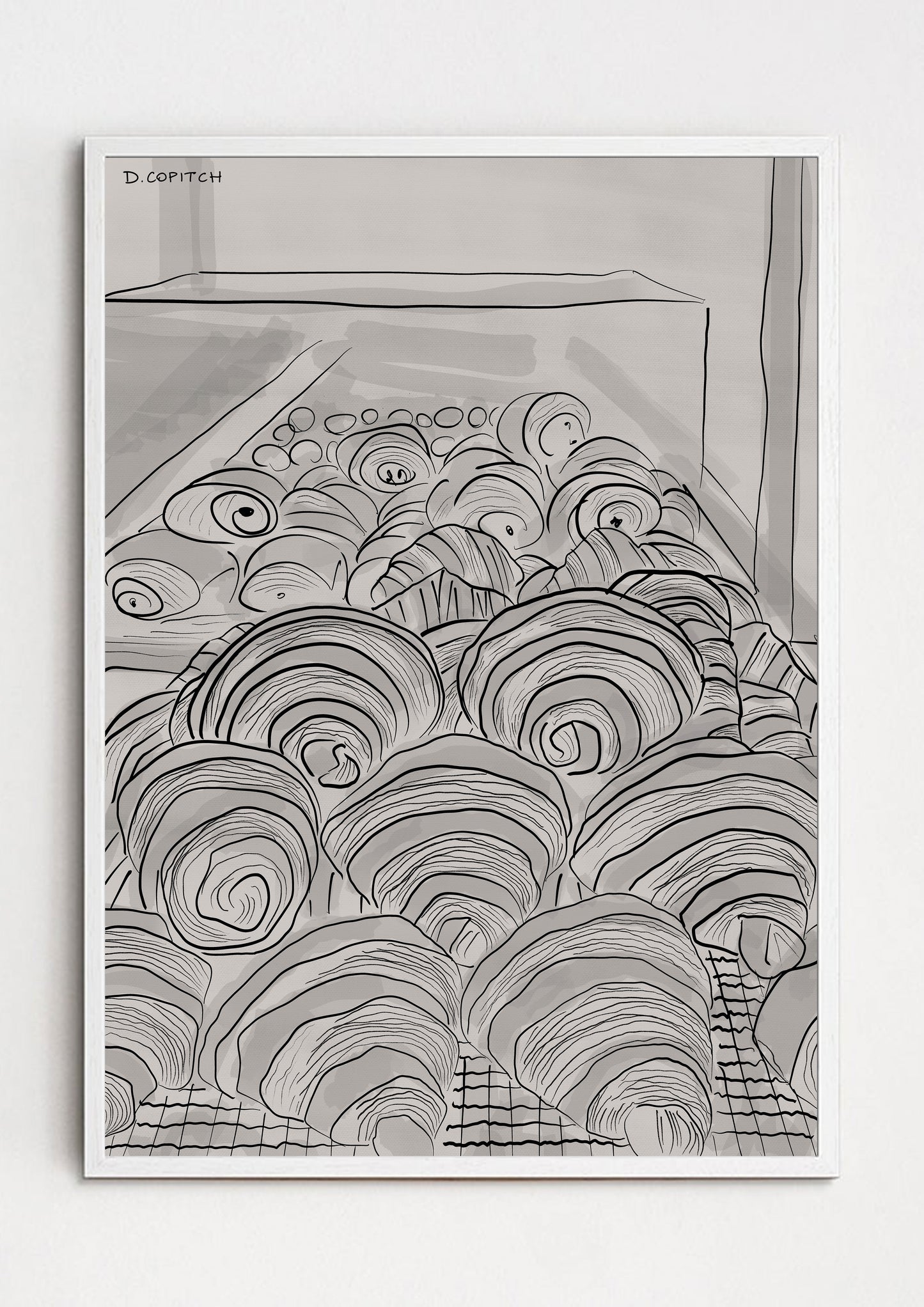 Patisserie Observation 01 (2026) original art print