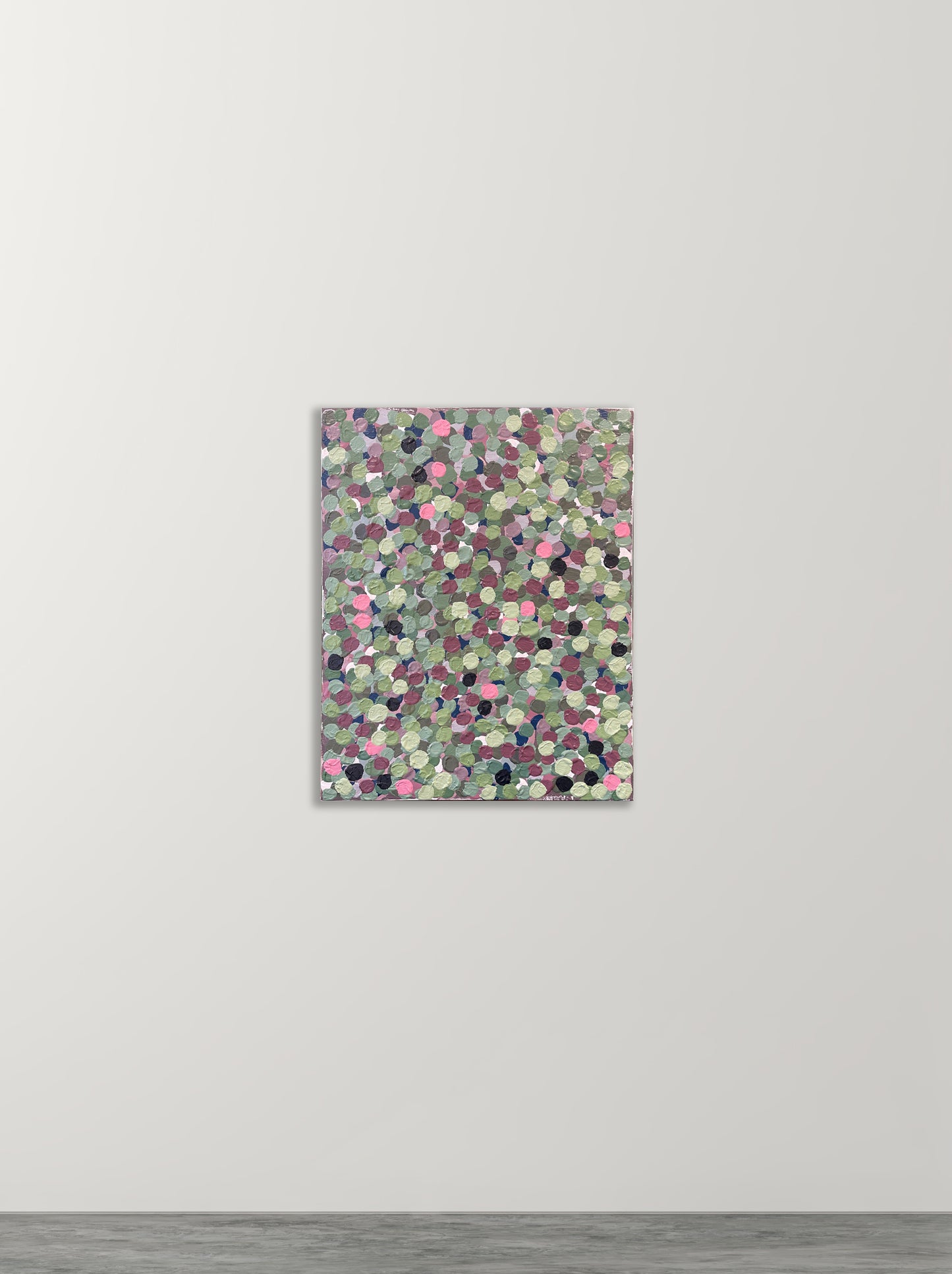 Edaphic (2024) - 51 x 41cm, acrylic on canvas - Decopica art, by Daniel Copitch