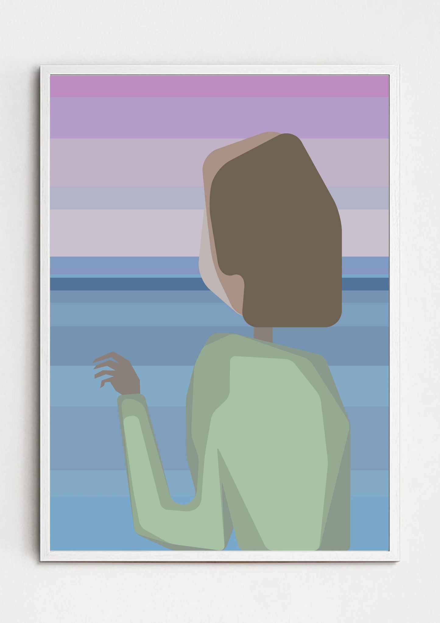 Without (2018) original art print - Decopica