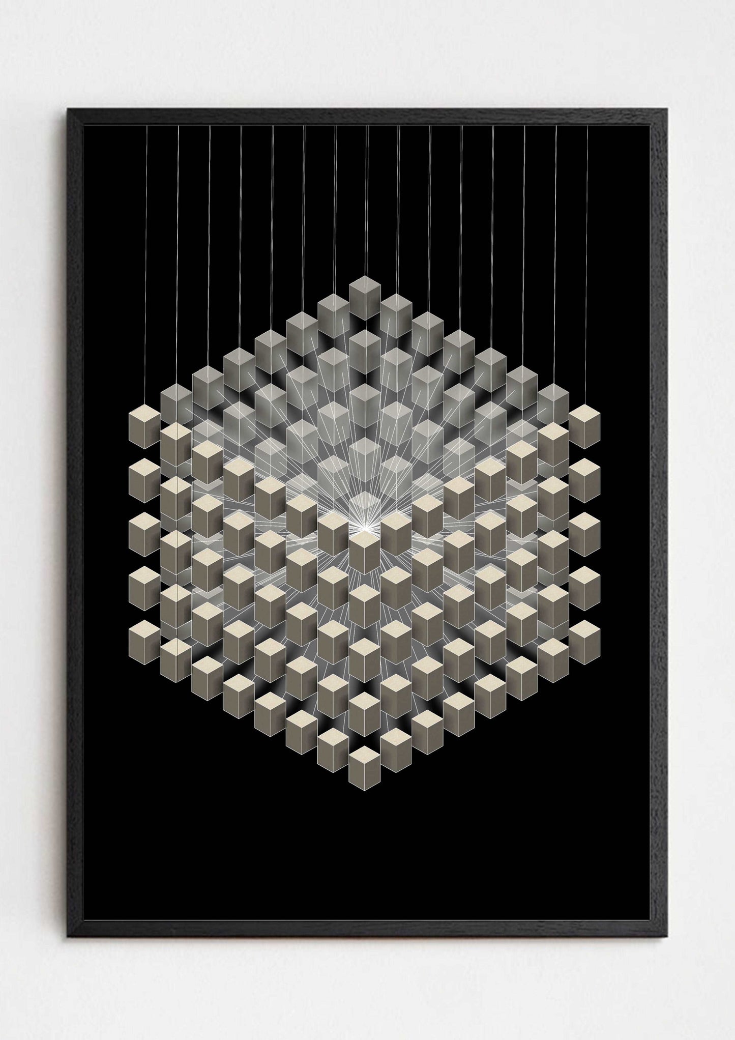 Decentral (2017) original art print - Decopica