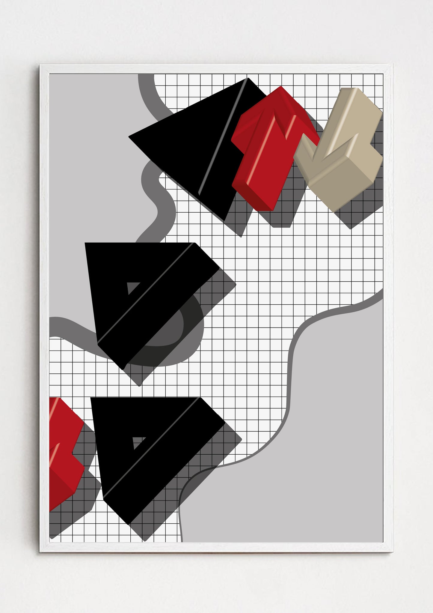 This isn't art! (2021) original art print - Decopica