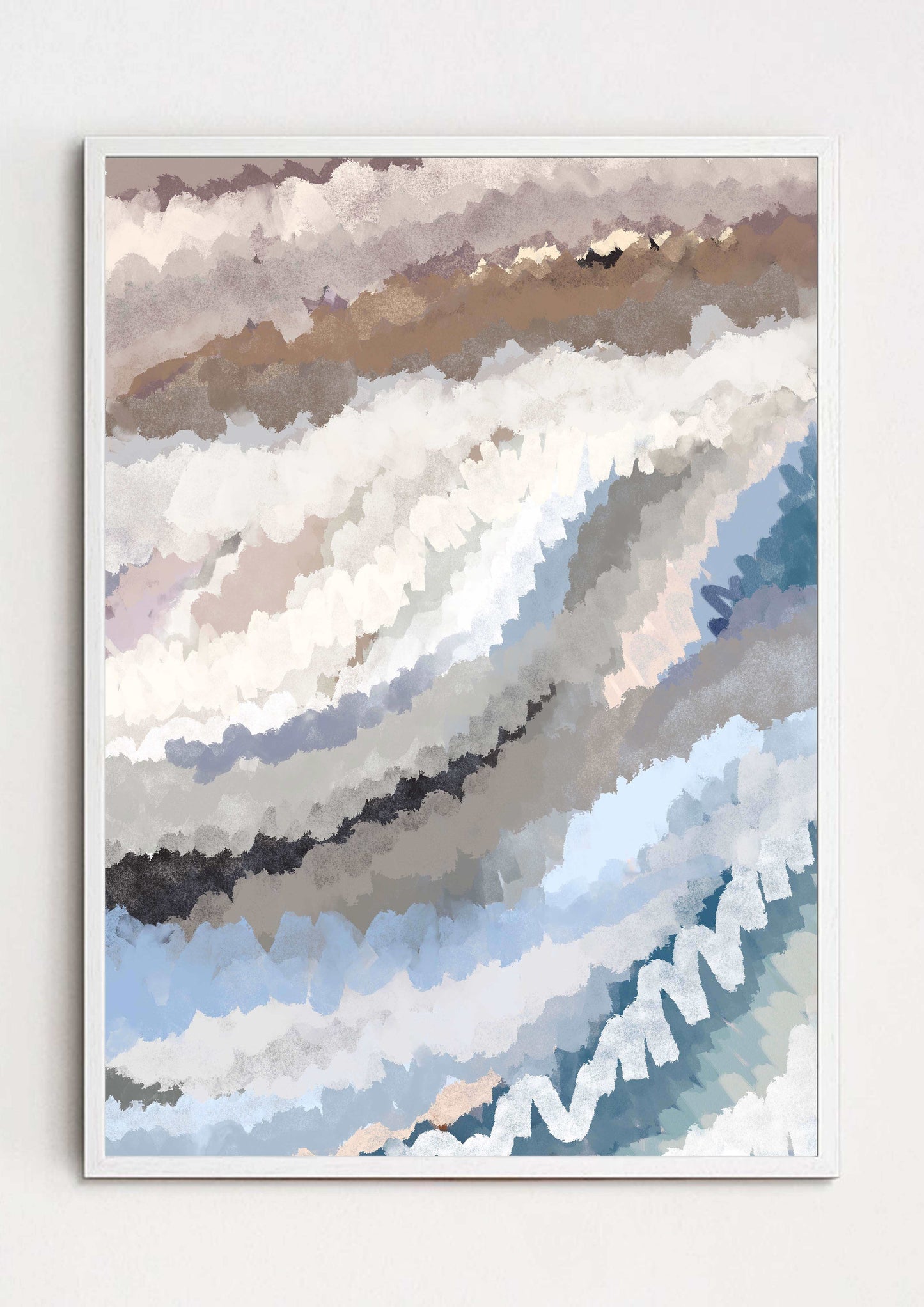 BLU (2021) original art print - Decopica