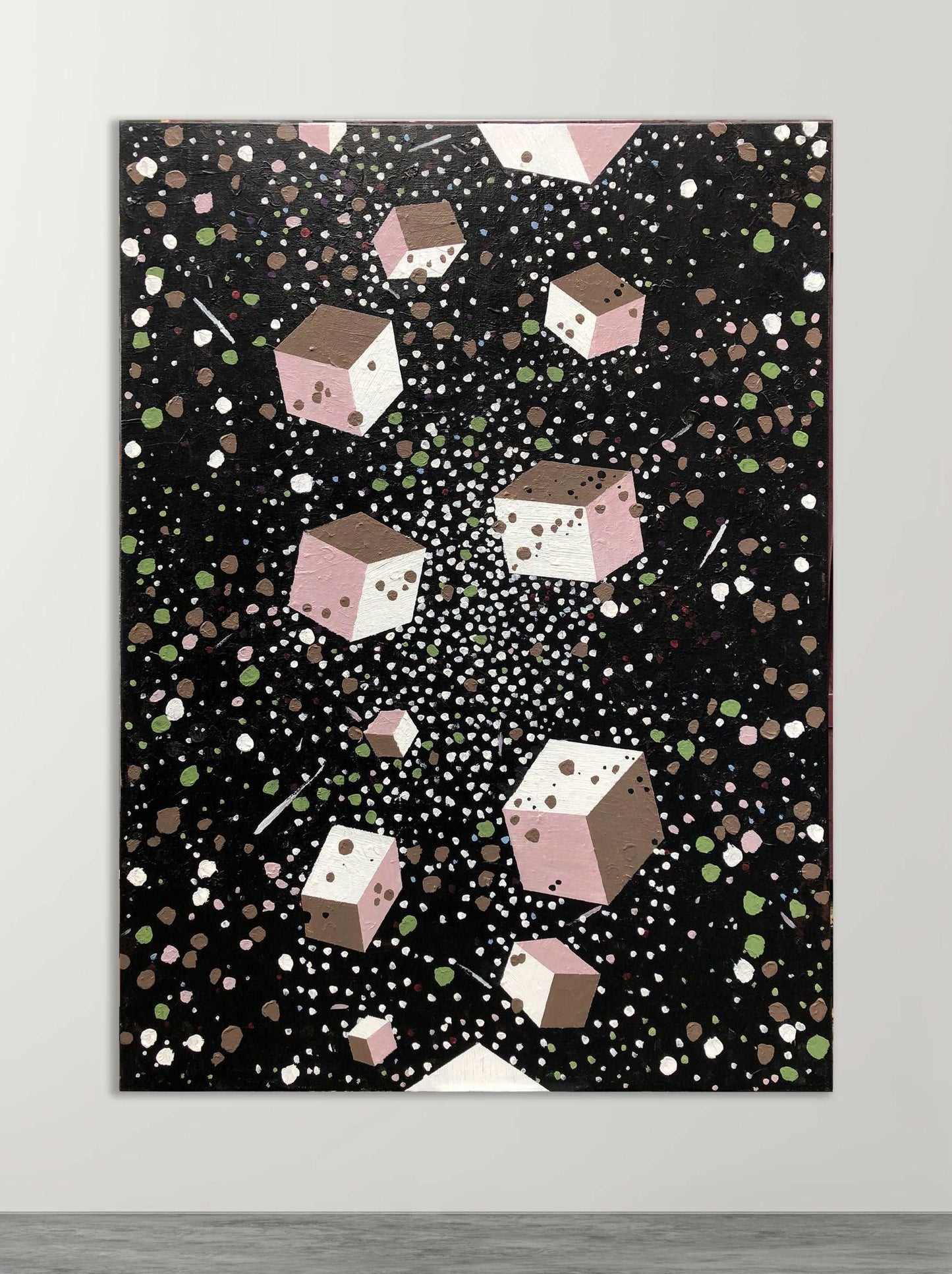 Magnetorotational Hypernova (2021) - 122 x 91cm, acrylic on canvas - Decopica