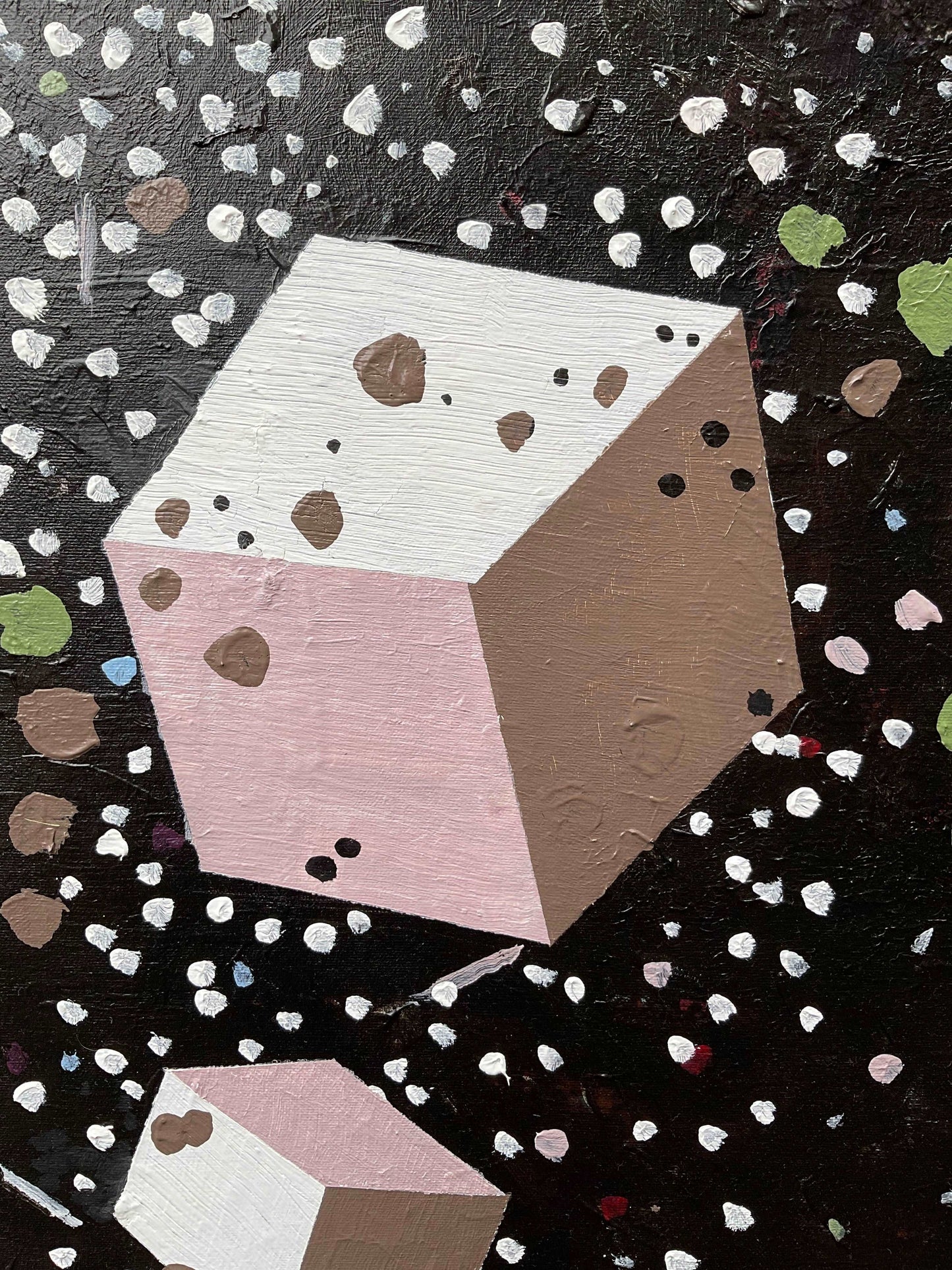 Magnetorotational Hypernova (2021) - 122 x 91cm, acrylic on canvas - Decopica