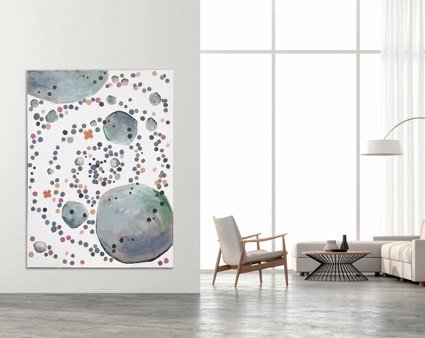 Light Years Before (2022) - 122 x 91cm, acrylic on canvas - Decopica