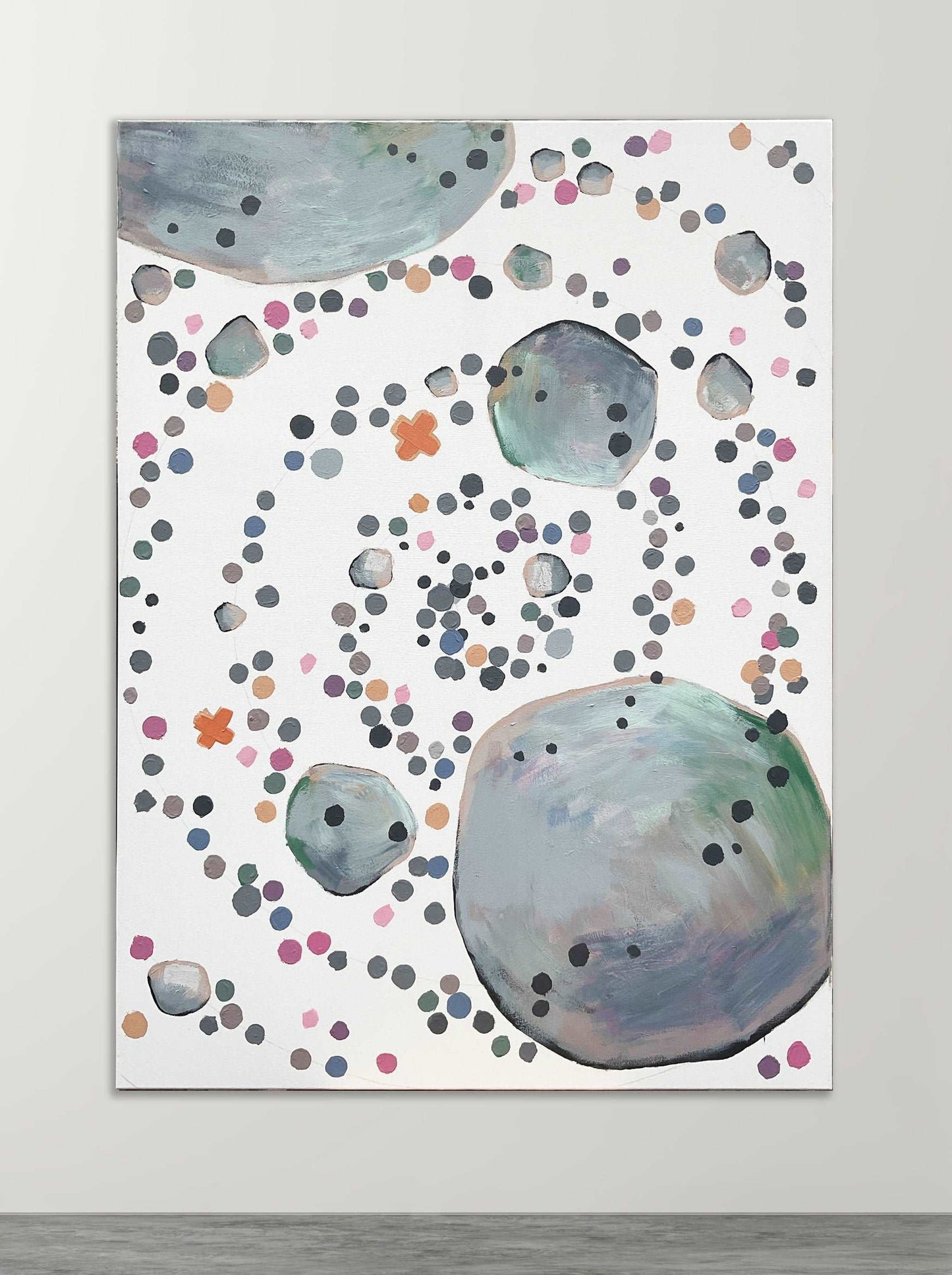 Light Years Before (2022) - 122 x 91cm, acrylic on canvas - Decopica