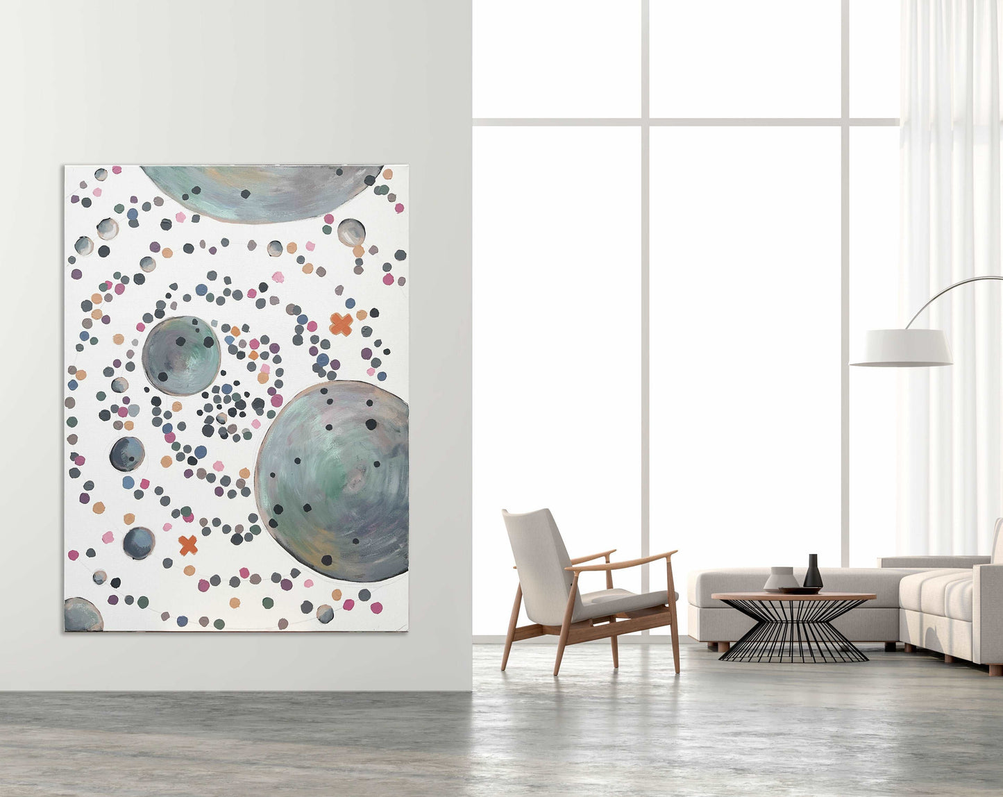 Light Years After (2022) - 122 x 91cm, acrylic on canvas - Decopica
