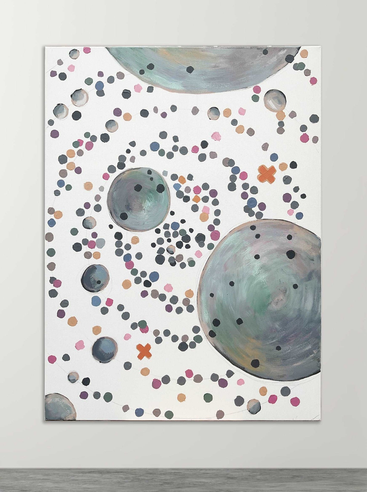 Light Years After (2022) - 122 x 91cm, acrylic on canvas - Decopica