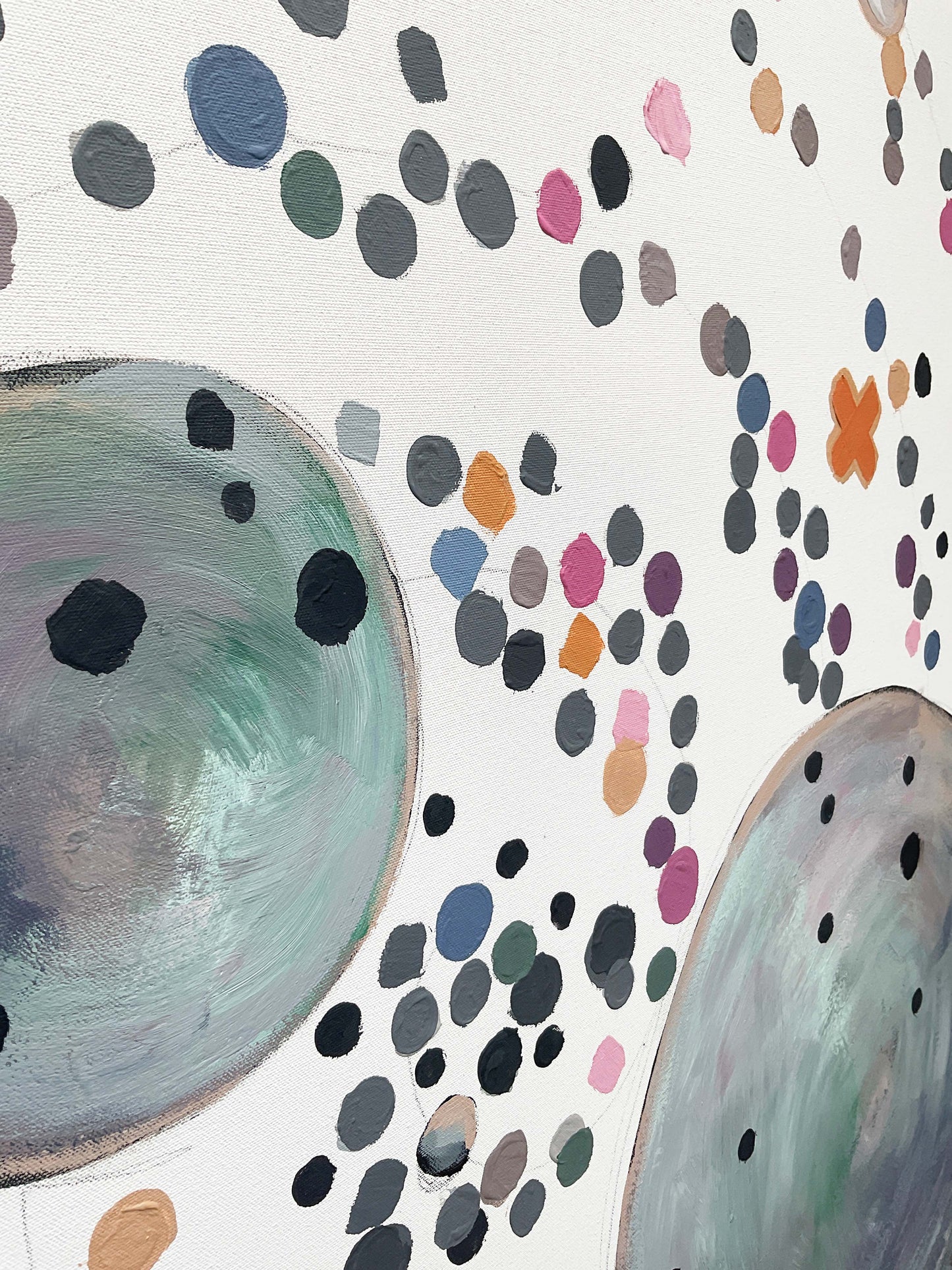 Light Years After (2022) - 122 x 91cm, acrylic on canvas - Decopica