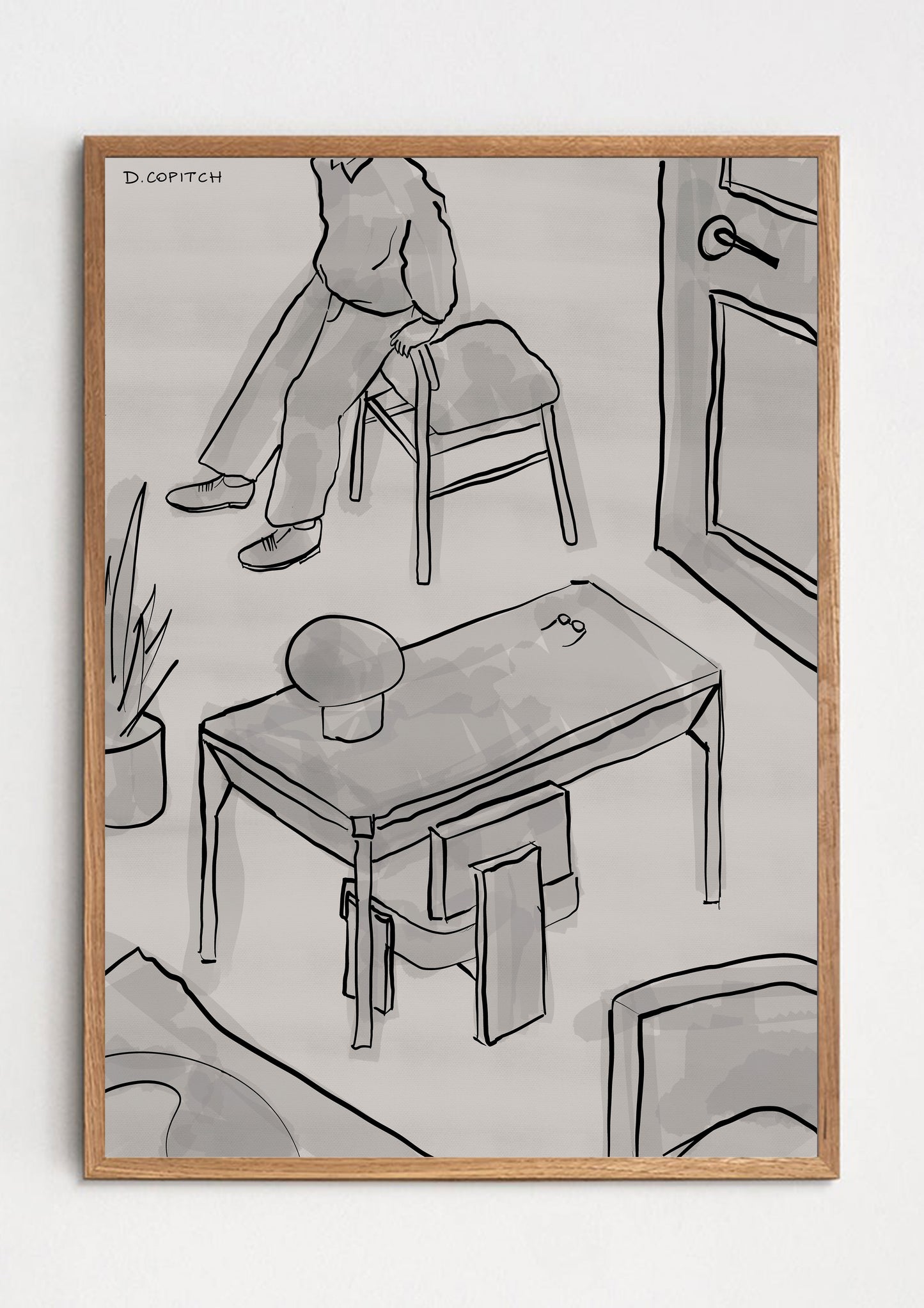 Home Observation 01 (2026) original art print