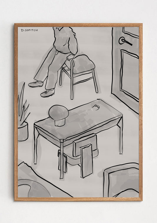 Home Observation 01 (2026) original art print