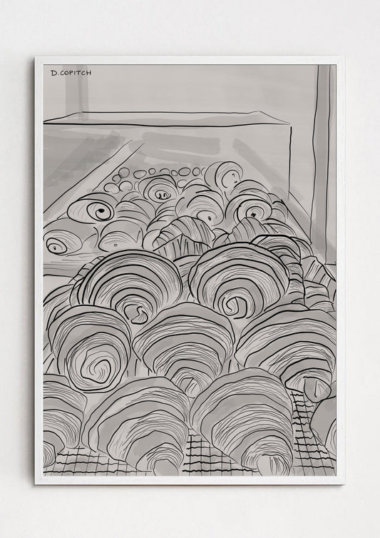 Patisserie Observation 01 (2026) original art print