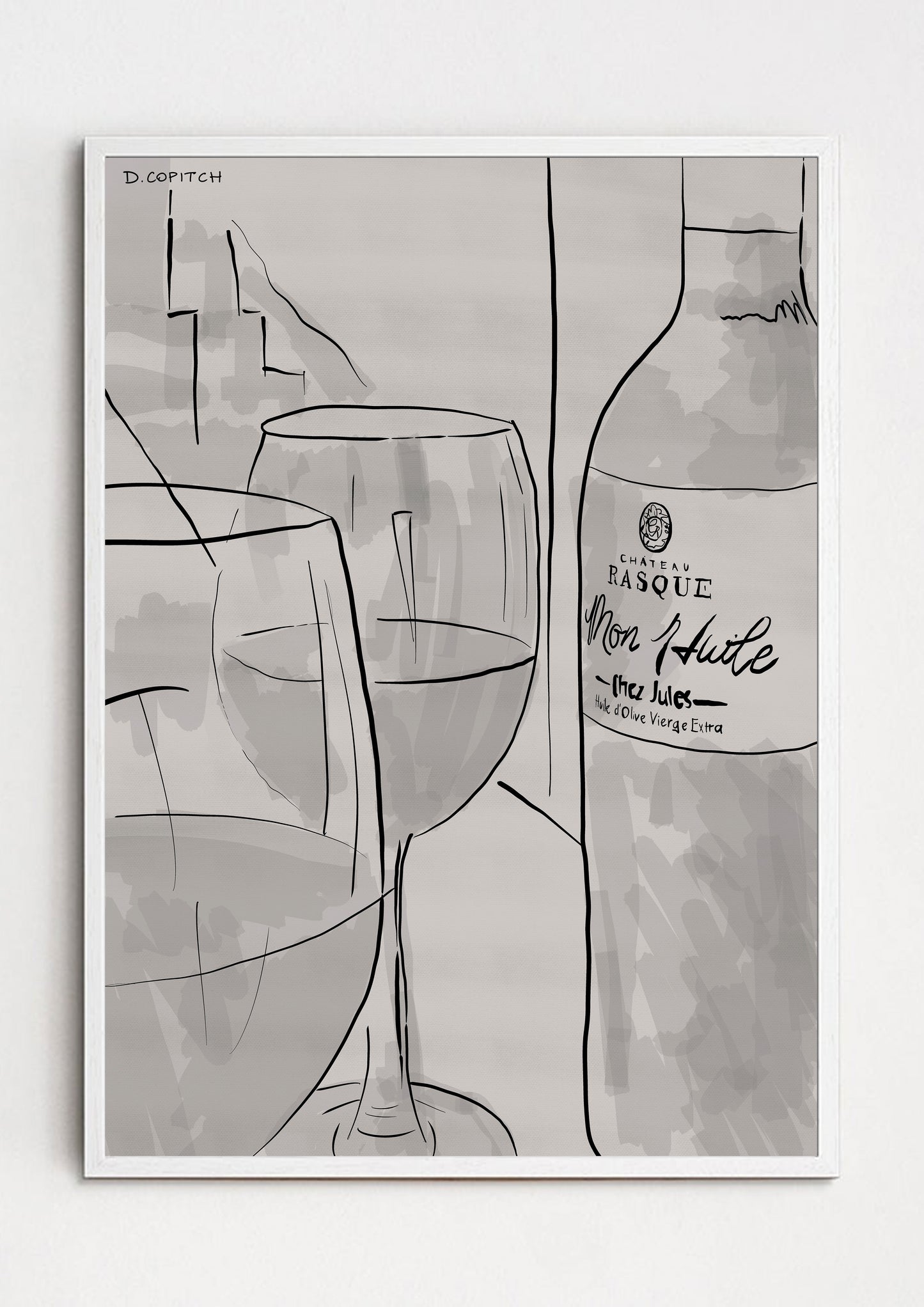 Table Observation 01 (2026) original art print