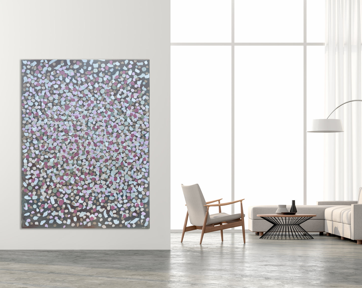 Garden of Ideas (2023) - 122 x 92cm, acrylic on canvas