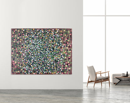 Field of View 2 (2025) - 122 x 91cm, acrylic on canvas - Decopica art, by Daniel Copitch