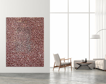 If we could see the stars (2025) - 122 x 91cm, acrylic on canvas