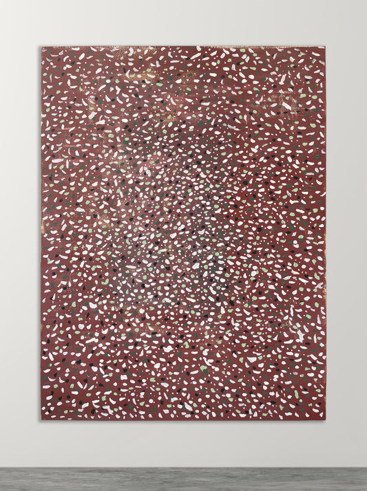 If we could see the stars (2025) - 122 x 91cm, acrylic on canvas
