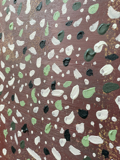 If we could see the stars (2025) - 122 x 91cm, acrylic on canvas