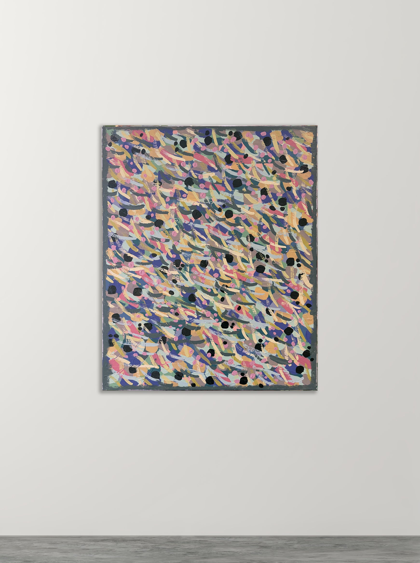 Cobalt (2026) - 76 x 61cm, acrylic on canvas - Decopica art, by Daniel Copitch
