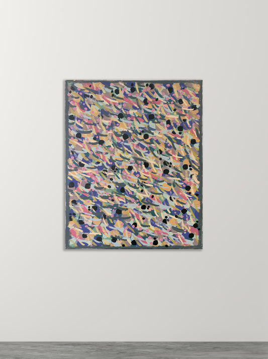 Cobalt (2026) - 76 x 61cm, acrylic on canvas