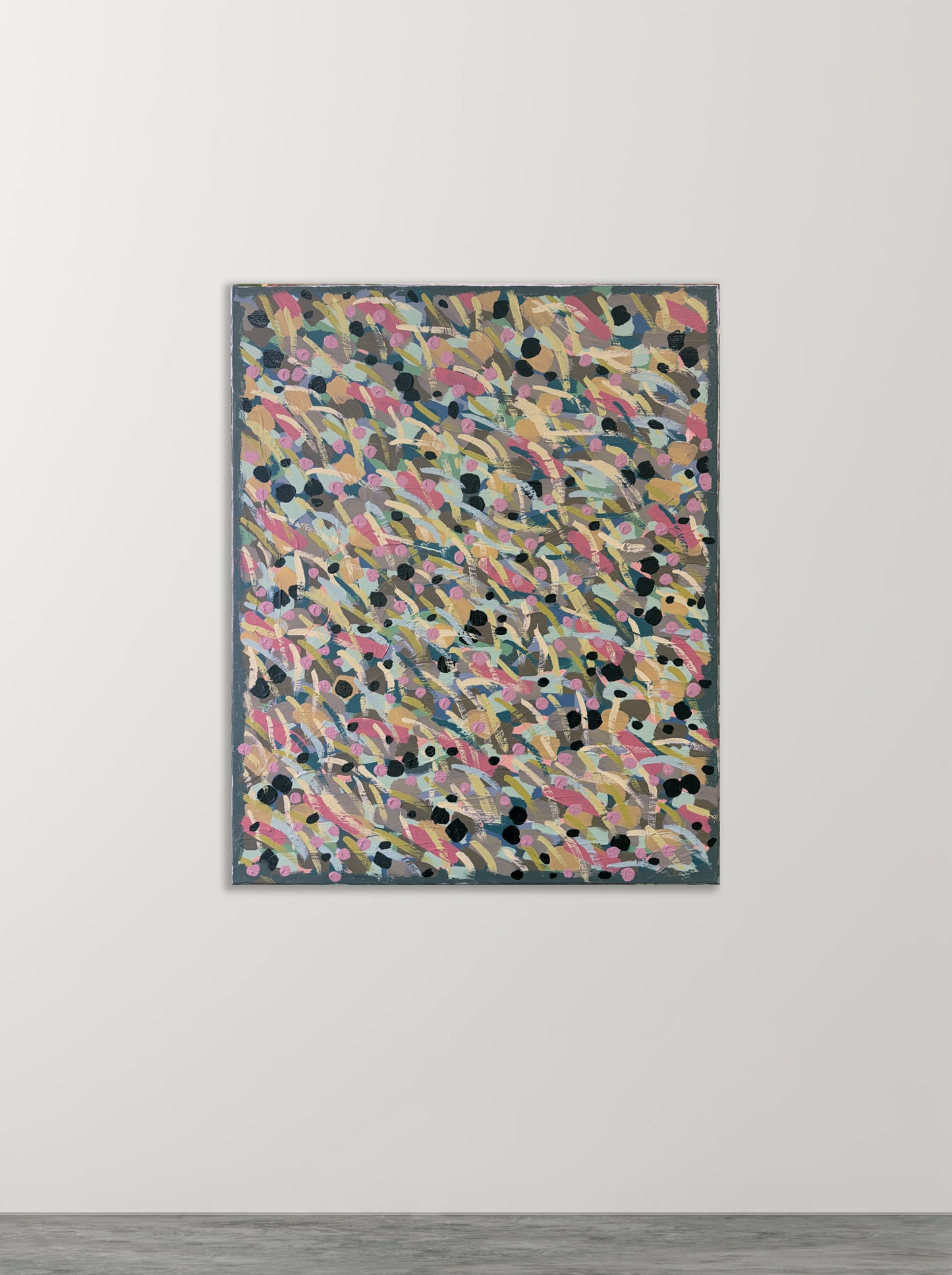 Verdant (2026) - 76 x 61cm, acrylic on canvas - Decopica art, by Daniel Copitch