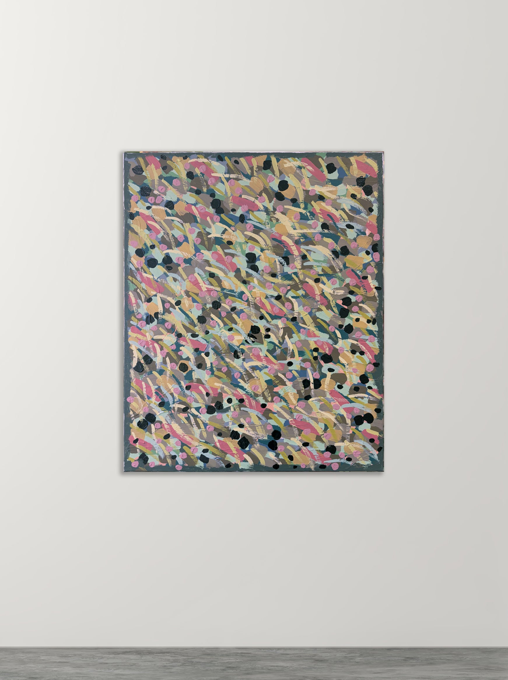 Verdant (2026) - 76 x 61cm, acrylic on canvas - Decopica art, by Daniel Copitch