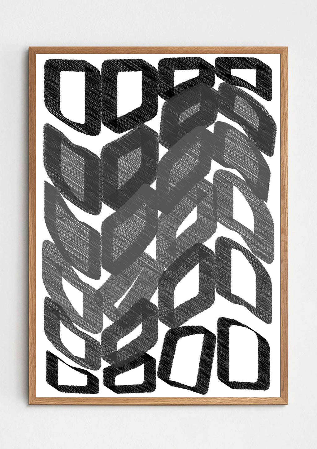 Off-balanced (2020) original art print - Decopica