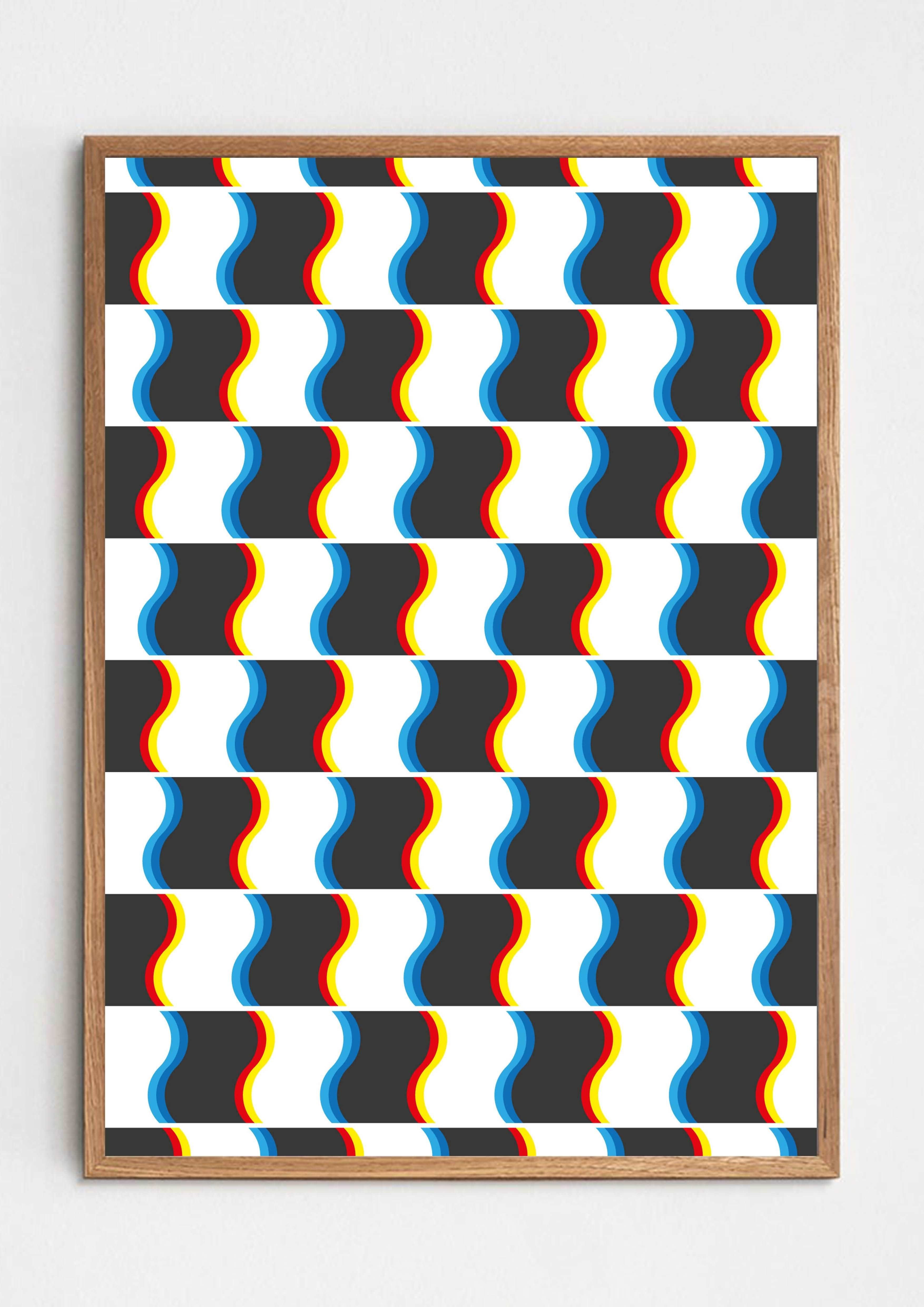 Spatial Delusion (2015) original art print - Decopica