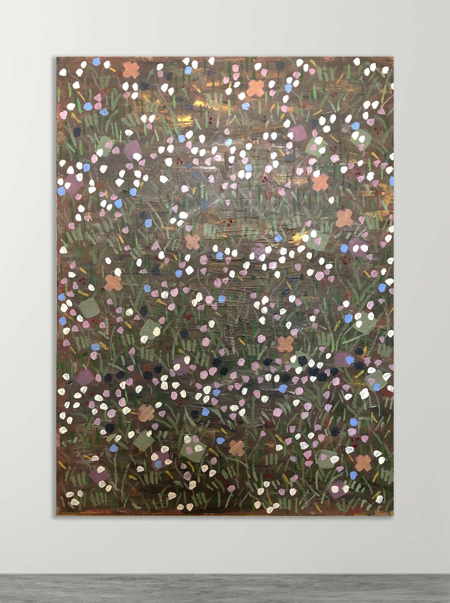 Composition 100B (2021) - 122 x 91cm, acrylic on canvas - Decopica