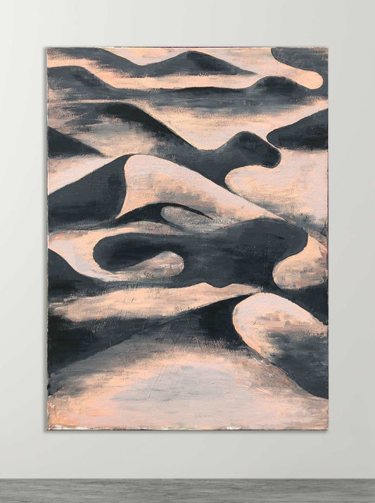 Dune Study 01 (2022) - 122 x 91cm, acrylic on canvas - Decopica