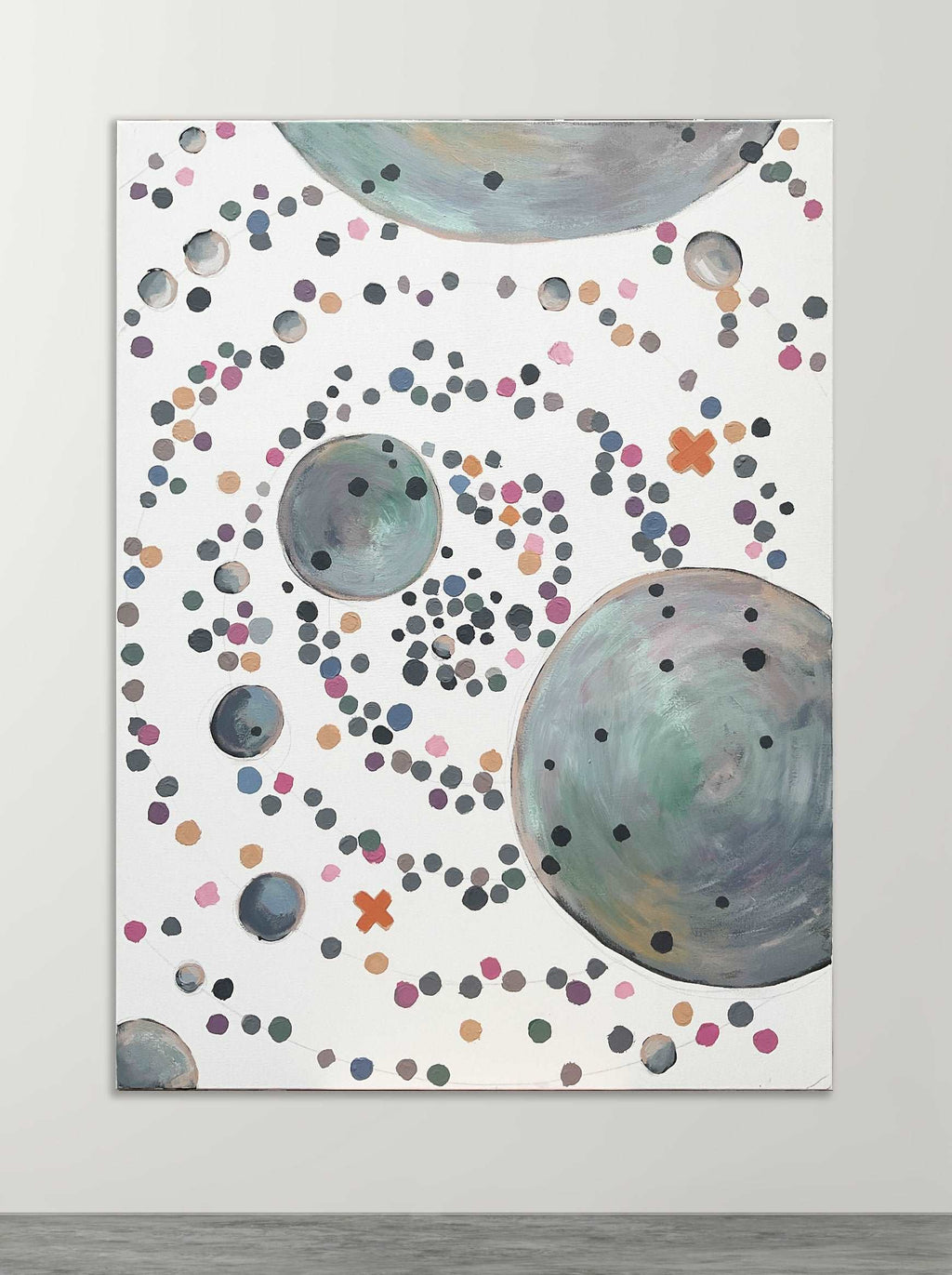 Light Years After (2022) - 122 x 91cm, acrylic on canvas - Decopica