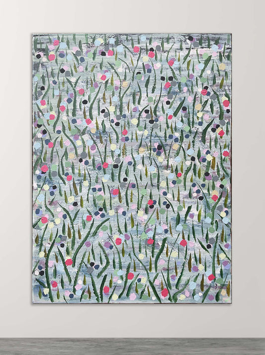 Composition 83B (2022) - 122 x 91cm, acrylic on canvas [ON LOAN] - Decopica